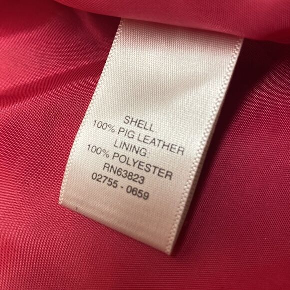 Christopher and Banks petite large pink suede jacket - Picture 5 of 7